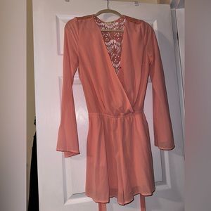 PINK Romper-lace back